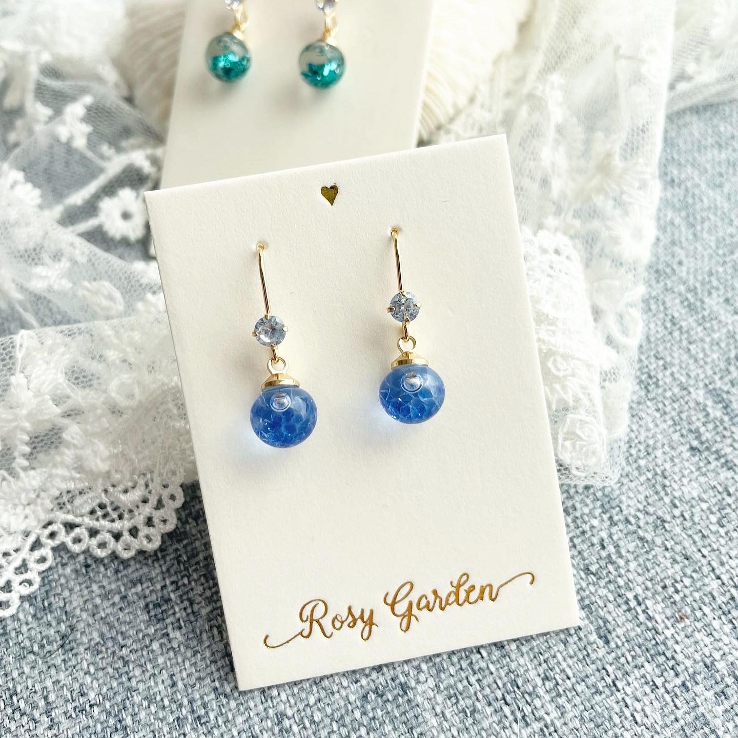 Minimalist Zircon Crystal Ball Earrings (Hook Only)