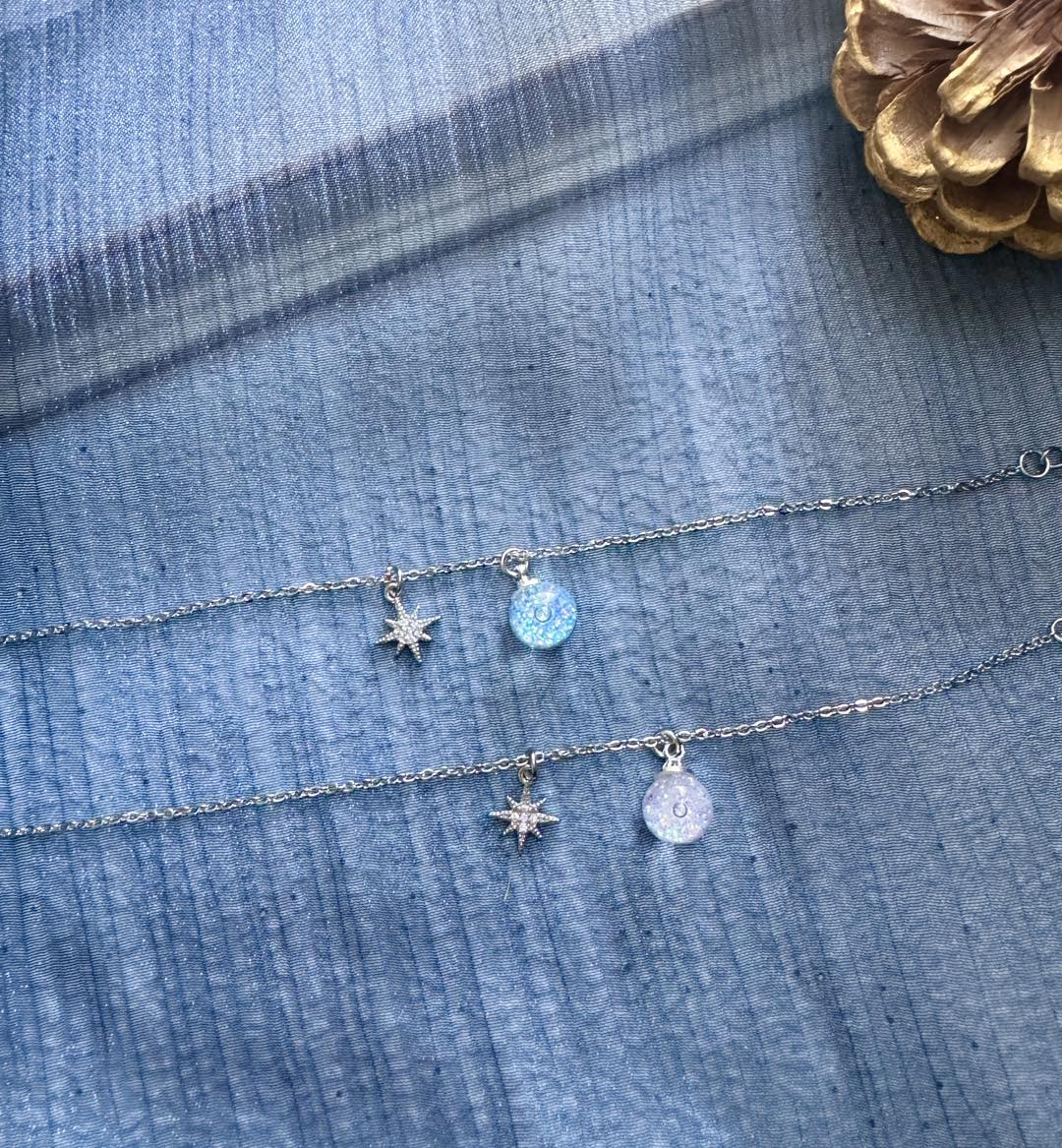 南十字星流沙水晶球手鏈