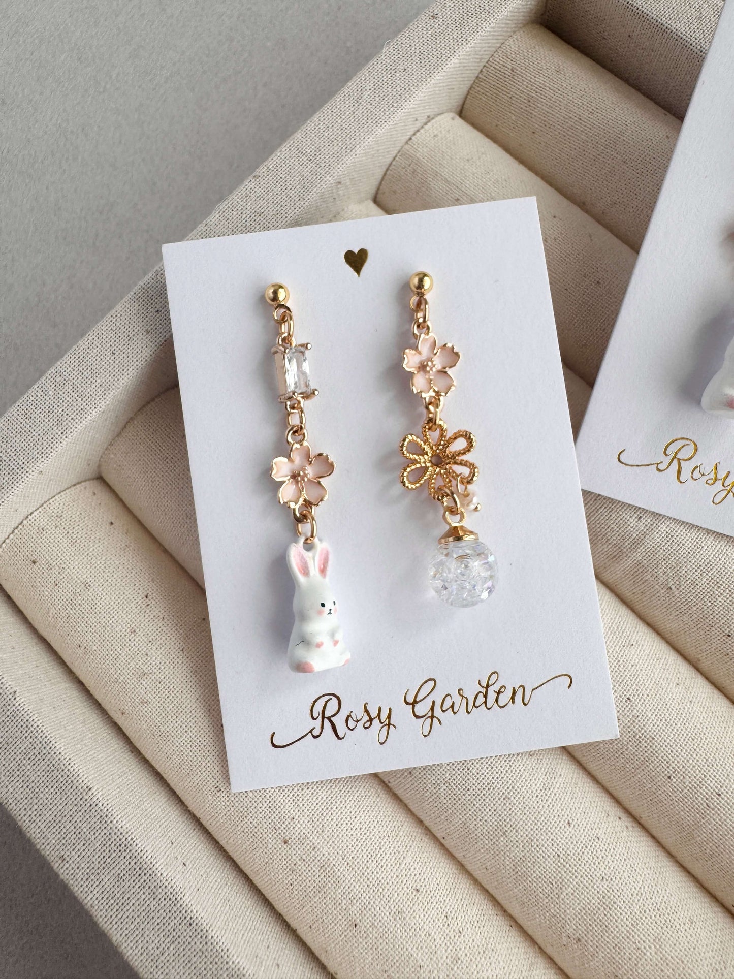 [Pre-order: Ships in 5 Business Days] Little Goldfish Crystal Orb Earrings (Clip-ons Available) | Handcrafted in Hong Kong