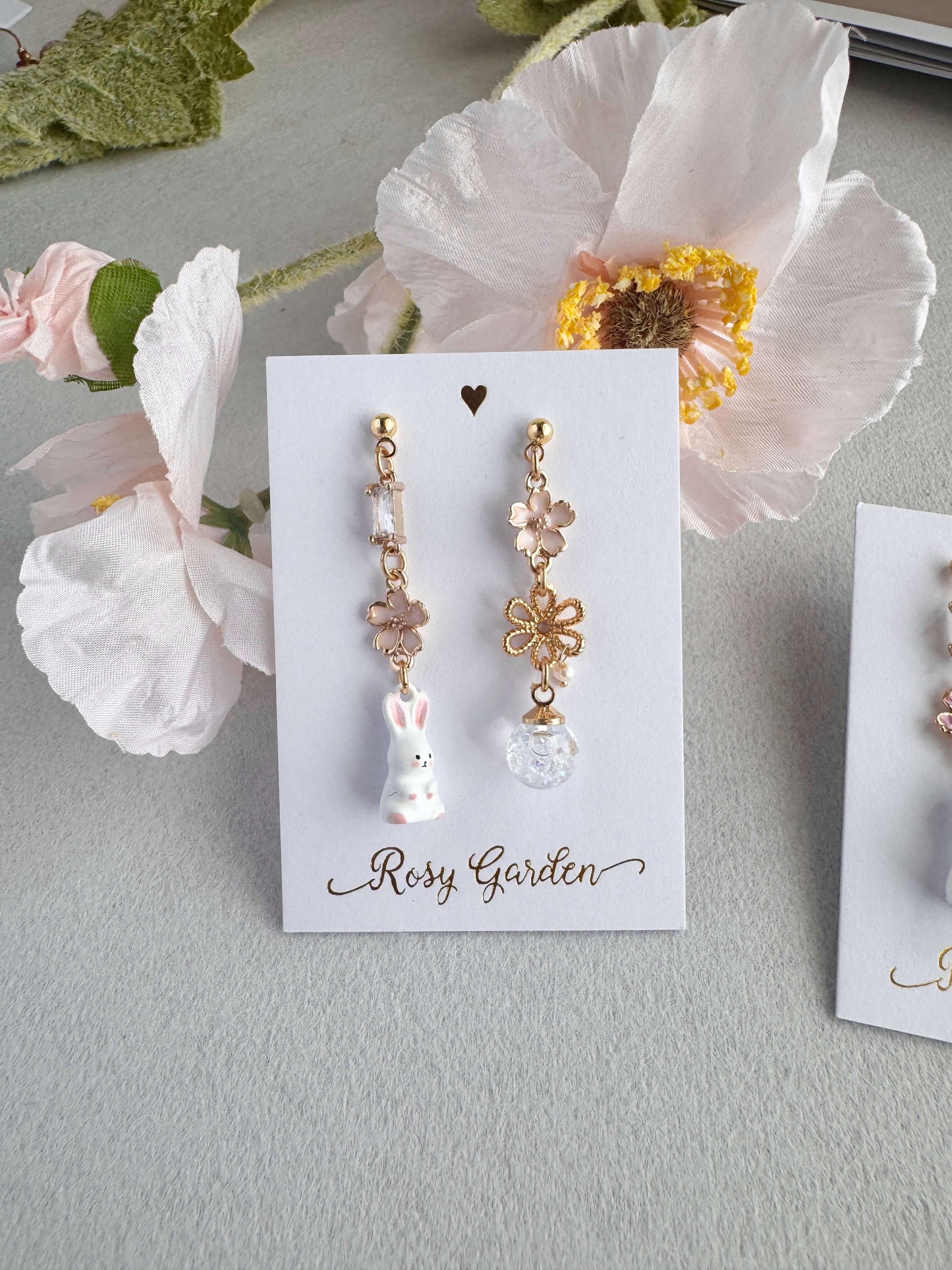 [Pre-order: Ships in 5 Business Days] Little Goldfish Crystal Orb Earrings (Clip-ons Available) | Handcrafted in Hong Kong